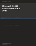 Microsoft AI-300 Exam Study Guide 2026: Operationalizing Machine Learning and Generative AI Solutions