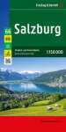 Salzburg, Stra&szlig;en- und Freizeitkarte 1:150.000, freytag & berndt: Mit Infos, Top Tips, Radrouten