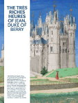 The Tr&egrave;s Riches Heures of Jean, Duke of Berry