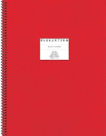 Passantino Spiral Book 12-Stave Manuscript Paper 96 Pages of High-Quality Staff Paper for Composers, Students and Teacher Durable Spiral-Bound Music Notebook for Songwriting and Notation Practice