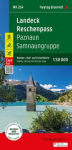 freytag & berndt Wanderkarte WK 254 Landeck - Reschenpass, Paznaun - Samnaungruppe 1:50.000: mit APP, wasserfest und rei&szlig;fest