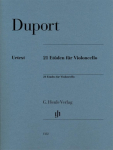Duport, Jean-Louis - 21 Et&uuml;den f&uuml;r Violoncello: Instrumentation: Violoncello solo