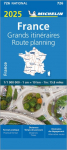 Michelin Frankreich Fernrouten 2025: Map