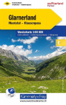 KuF Schweiz Wanderkarte 12 Glarnerland - Walensee 1 : 60 000: waterproof, Free Map on Smartphone included