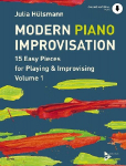 Modern Piano Improvisation: 15 Easy Pieces for Playing & Improvising. Vol. 1. Klavier. Ausgabe mit Online-Audiodatei.