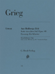 Grieg, Edvard - Aus Holbergs Zeit op. 40, Suite im alten Stil: Instrumentation: Piano solo