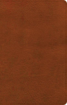 NASB Large Print Thinline Bible, Burnt Sienna Leathertouch