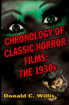 Chronology of Classic Horror Films: The 1930s