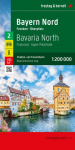 Bayern Nord, Stra&szlig;en- und Freizeitkarte 1:200.000, freytag & berndt: Franken - Oberpfalz