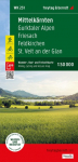 Mittelk&auml;rnten, Wander-, Rad- und Freizeitkarte 1:50.000, freytag & berndt, WK 231: Gurktaler Alpen - Friesach - Feldkirchen - St. Veit an der Glan, mit APP, wasserfest und rei&szlig;fest