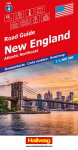 Hallwag Strassenkarte USA, New England 1:1 Mio.: Mit New York, Boston, Philadelphia, Acadia, Cape Cod, Niagara Falls. Inkl. Stadtpl&auml;ne, Ortsverzeichnis und Reiseinformationen