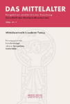 Das Mittelalter. Perspektiven medi&auml;vistischer Forschung : Zeitschrift... / 2026, Band 31, Heft 1: Mittelalterentw&uuml;rfe in moderner Fantasy