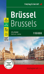 Br&uuml;ssel, Innenstadtplan 1:10.000, freytag & berndt: City Pocket, Stadtplan, wasserfest und rei&szlig;fest