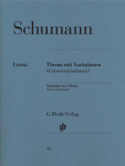 Schumann, Robert - Thema mit Variationen (Geistervariationen): Instrumentation: Piano solo