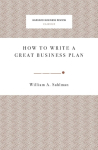 How to Write a Great Business Plan