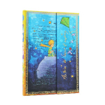 Saint-Exup&eacute;ry, The Little Prince (Embellished Manuscripts Collection) Midi Unlined Hardcover Journal (Wrap Closure)