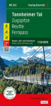 Tannheimer Tal, Wander-, Rad- und Freizeitkarte 1:50.000, freytag & berndt, WK 352: Zugspitze - Reutte - Fernpass, mit APP, wasserfest und rei&szlig;fest
