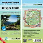 Wisper Trails 1:25 000: Premiumwandern im Wispertaunus