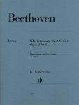 Piano Sonata no. 3 C major op. 2 no. 3: Instrumentation: Piano solo