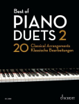 Best of Piano Duets 2: 20 klassische Bearbeitungen. Klavier 4-h&auml;ndig.