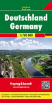 Deutschland, Autokarte 1:700.000: Citypl&auml;ne, Touristische Informationen, Ortsregister mit Postleitzahlen