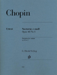 Chopin, Fr&eacute;d&eacute;ric - Nocturne c-moll op. 48 Nr. 1: Instrumentation: Piano solo