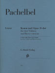 Pachelbel, Johann - Kanon und Gigue D-dur f&uuml;r drei Violinen und Basso continuo: Instrumentation: Chamber music with miscellaneous instruments