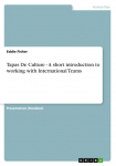 Tapas De Culture - A short introduction to working with International Teams
