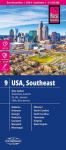 Reise Know-How Landkarte USA 9 S&uuml;dost 1 : 1.250.000: Missouri, Kentucky, West Virginia, South Carolina, ...