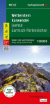 Wetterstein - Karwendel, Wander-, Rad- und Freizeitkarte 1:50.000, freytag & berndt, WK 322: Seefeld - Garmisch-Partenkirchen, mit APP, wasserfest und rei&szlig;fest