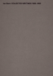 Ian Burn. Collected Writings 1966-1993: Power Publications, Sydney