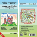 Limburg a.d. Lahn und Umgebung 1 : 25 000, Blatt 43-558: Wanderkarte mit Radwegen, Elz, Diez, Hadamar, H&uuml;nfelden