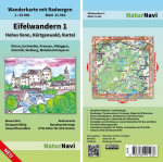 Eifelwandern 1 - Hohes Venn, H&uuml;rtgenwald, Rurtal 1 : 25 000: Wanderkarte mit Radwegen, Blatt 31-562, 1 : 25 000, D&uuml;ren, Eschweiler, Kreuzau, Nideggen, Schmidt, Stolberg, Wehebachtalsperre
