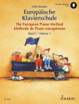 Europ&auml;ische Klavierschule Band 1: Klavier. Ausgabe mit Online-Audiodatei