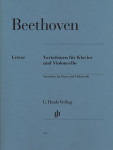 Beethoven, Ludwig van - Variationen f&uuml;r Klavier und Violoncello: Instrumentation: Violoncello and Piano