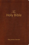 The Holy Bible - King James Version (Kjv, Holy Spirit Edition, Brown Imitation Leather, Dedication Page, Prayer Section)