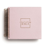 Illustrating Bible Niv: Spiral Bound Bible Journal, Pink
