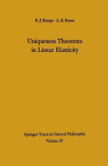 Uniqueness Theorems in Linear Elasticity