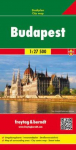 Budapest Stadtplan 1 : 27 500: Umgebungskarte - Innenstadtplan - Stra&szlig;enverzeichnis