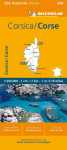 Michelin Corsica Map 528: Stra&szlig;en- und Tourismuskarte 1:200.000