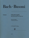 Chorale Preludes (Johann Sebastian Bach): Instrumentation: Piano solo