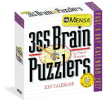 Mensa 365 Brain Puzzlers Page-A-Day&reg; Calendar 2027: Word Puzzles, Logic Challenges, Number Problems, and More