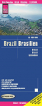 Reise Know-How Landkarte Brasilien / Brazil (1:3.850.000): rei&szlig;- und wasserfest (world mapping project)