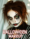 Halloween Makeup: A Beginners Friendly Step-by-Step Guide to Easy and Professional Face Painting Instructions for Women and Teens, in Full Color