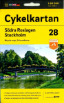 Cykelkartan Blad 28 S:a Roslagen/Stockholm: Radwanderkarte 28 S&ouml;dra Roslagen 1:90000