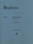 Piano Pieces op. 76: Instrumentation: Piano solo