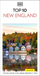 DK Top 10 New England: Top 10 Lists for Your Perfect Trip, Plus an All-Weather Folded Map