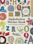 Alphabetica Sticker Book: Letters, Bookplates, and Bookmarks