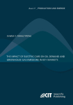 The Impact of Electric Cars on Oil Demand and Greenhouse Gas Emissions in Key Markets