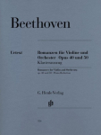 Beethoven, Ludwig van - Violinromanzen G-dur op. 40 und F-dur op. 50: Instrumentation: Violin and Piano, Violin Concertos